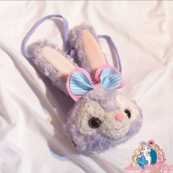 Star Dew Rabbit small model can hold change (red and blue bow model)