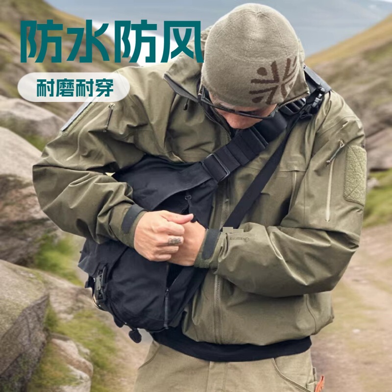 Taizhou Niaojia High-Quality Military Bird Hard-Shell Single-Impact Nylon Fabric Windproof and Waterproof Hooded Jacket Men's and Women's Mountaineering Clothing Taizhou Niaojia High-Quality Military Bird Hard-Shell Single-Impact Nylon Fabric Windproof and Waterproof Hooded Jacket Men's and Women's Mountaineering Clothing