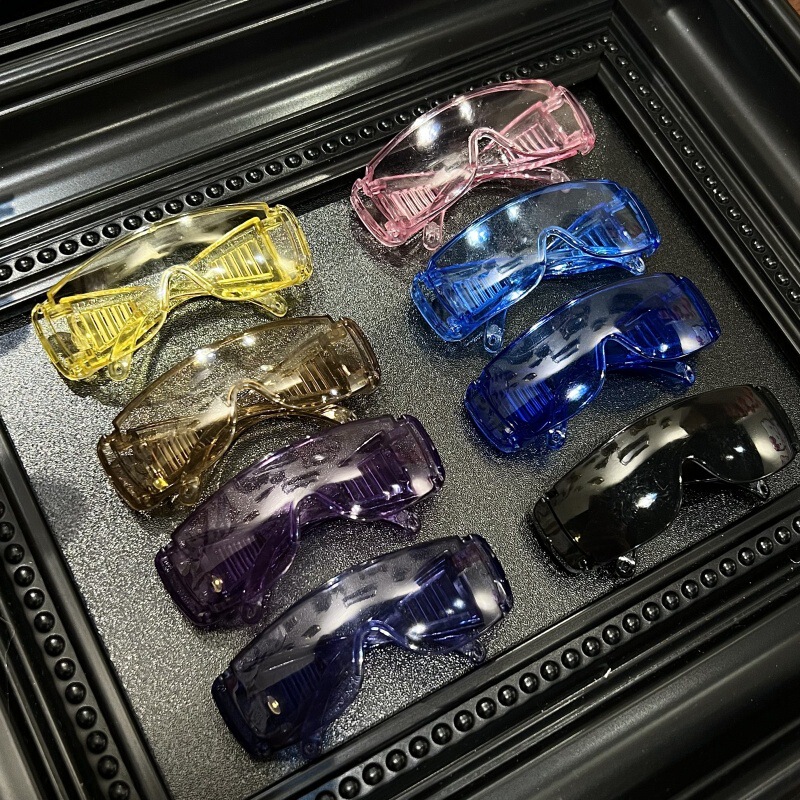 [Doll Accessories] First, Second and Third Generation Labubu Accessories, Protective Glasses, One-Piece Mirror, Cool Sunglasses, Costume Accessories