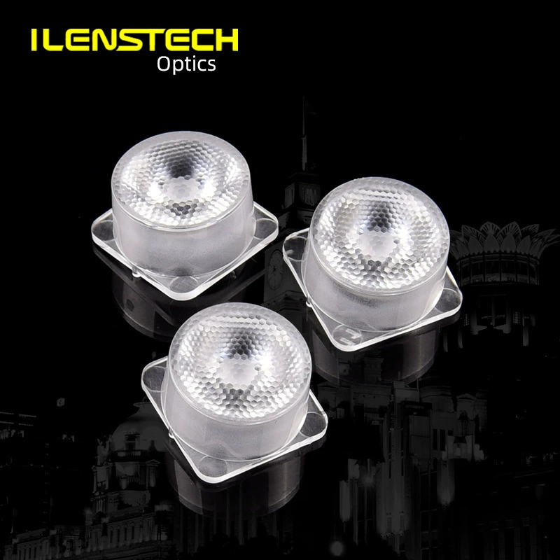 Yunzhiguang Одиночная наружная осветляющая линза 20 градусов 3030 3535 ламповая шаровая линза 15 мм поликарбонатная линза SA