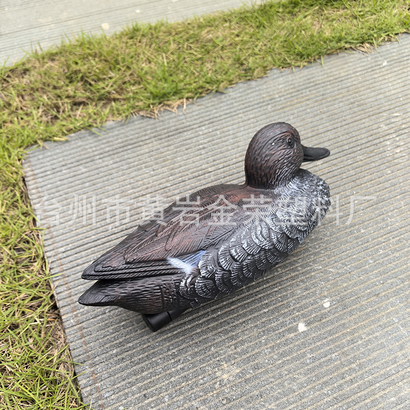 打猎诱饵仿真鸭duck园林水池装饰吹塑工艺品摆件母鸭狩猎道具鸭子|undefined