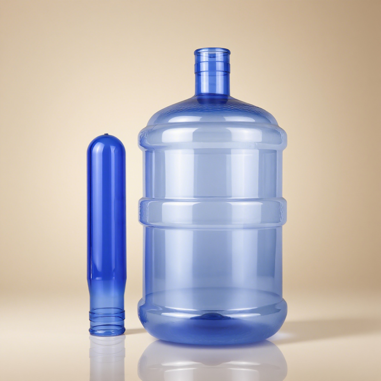 55mm calibre PET desechable barril de agua mineral embrión de grado alimenticio nuevo material fábrica directa soporte personalizado al por mayor