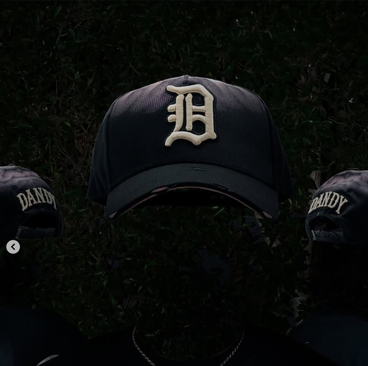 Nuevo Meike Duo Dandy bordado ajustable gorra de boca de pato borde curvo gorra de béisbol con diamantes barba tío