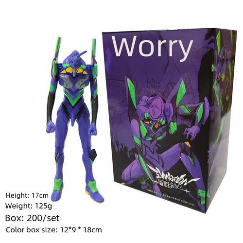 EVA Purple Mantis Type 00 Action Figure Model Robot Transformer Box Cake Decor Gift Toy Doll