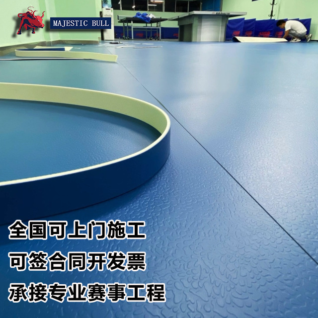 バスケットボールフロアマット屋内滑り止めダンス高弾性プロバドミントンマット卓球室PVCスポーツフロア|undefined
