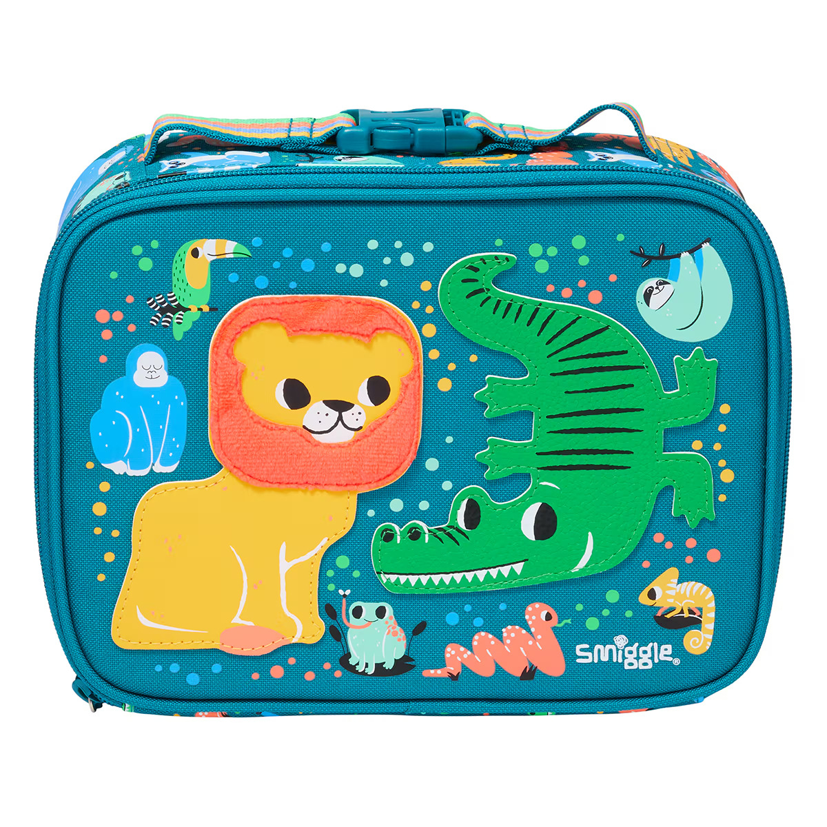 Australia smiggle doble capa Bento bolso caja de almuerzo niños de la escuela primaria BOLSA DE AISLAMIENTO impermeable bolsa de almuerzo grande