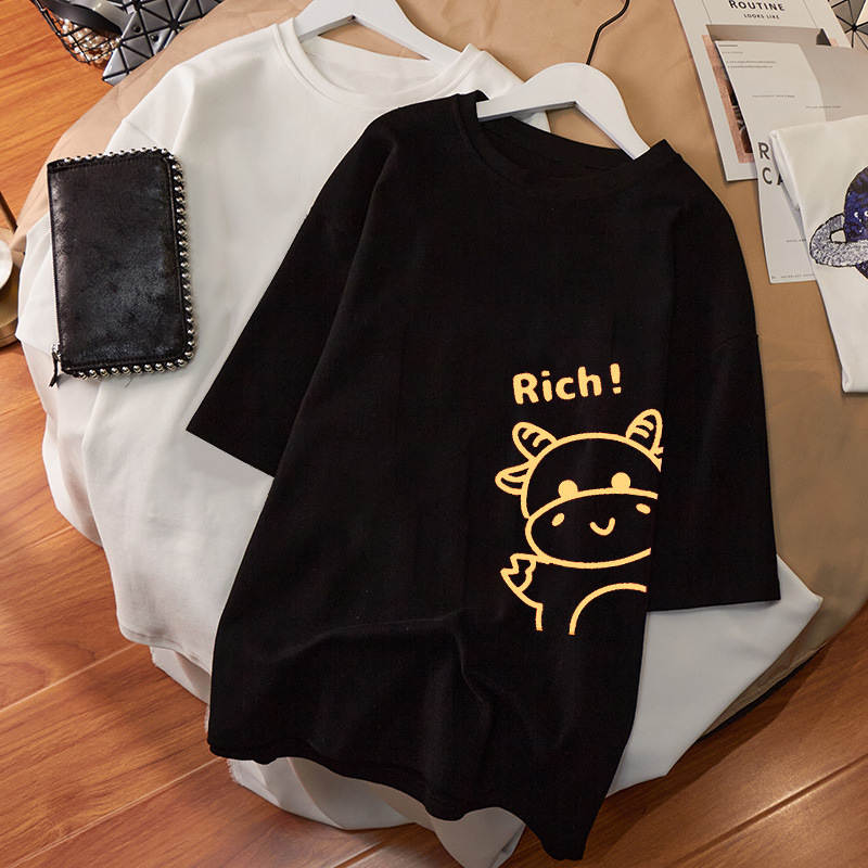 2022 Summer Maternity T-Shirts: New Arrival Short-Sleeve Tops for Trendy Moms — Loose-Fit Mid-Length Base Layers, Internet-Famous Spring Wear