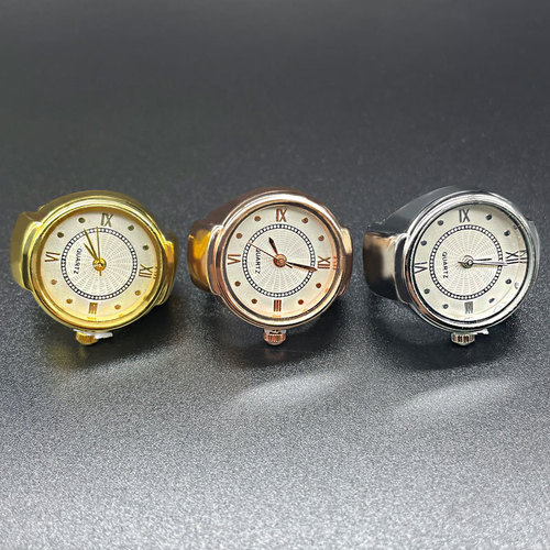 [Ring Watch] New Mini Bracelet for Male and Female Student Couples Foreign Trade Hot Selling Quartz Ring Watch Wholesale