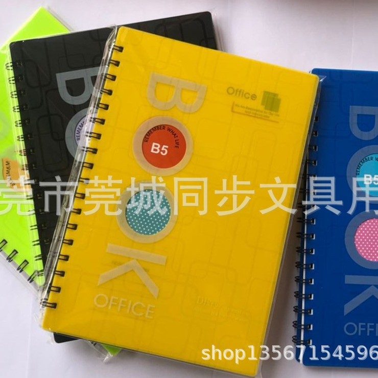 Cuaderno Espiral Doble Anillo B5 80 Páginas