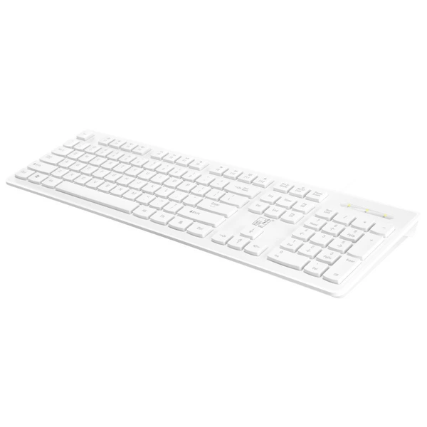 Square white keyboard