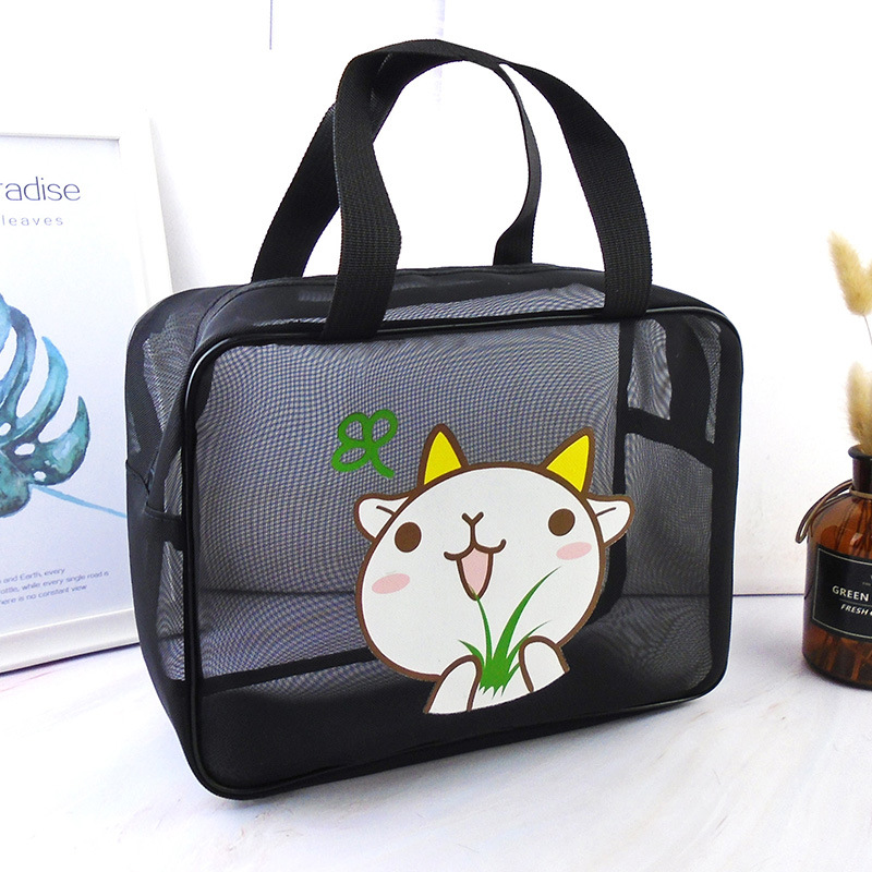 Bolsa de lavado de malla con fugas bolsa de baño de gran capacidad para mujeres bolsa de baño Portátil Bolsa de baño cesta de baño de viaje para hombres cesta de baño bolsa de almacenamiento