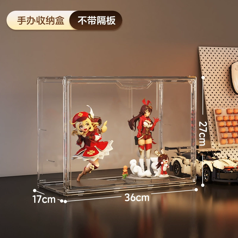 Storage system, stand, box, minifigure, acrylic doll