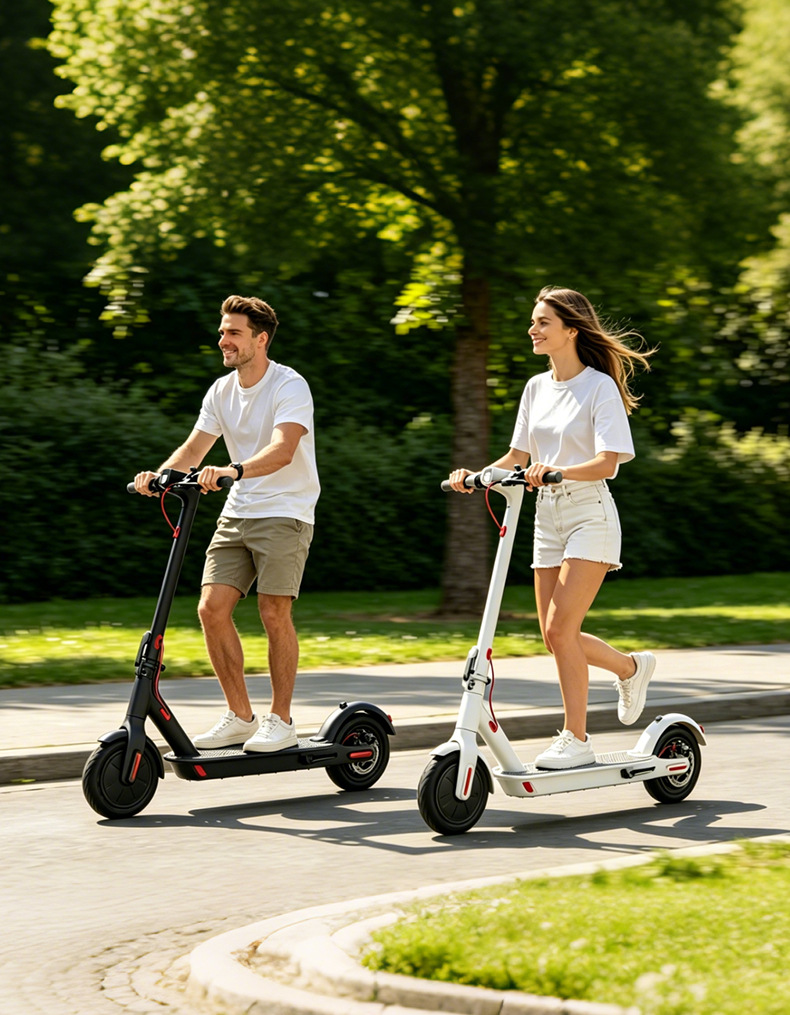 8.5inch Cross-Border Electric Scooter Portable Adult Aluminum Alloy Foldable Two-Wheeled Mobility Scooter Large Item