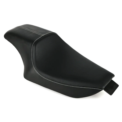 Suitable for Harley Xl883 Integrated Seat Cushion X48 Modified Front Seat Cushion One-Piece 1200 One-Piece Thickeneded Seat (Motorcycle cushion) - flat