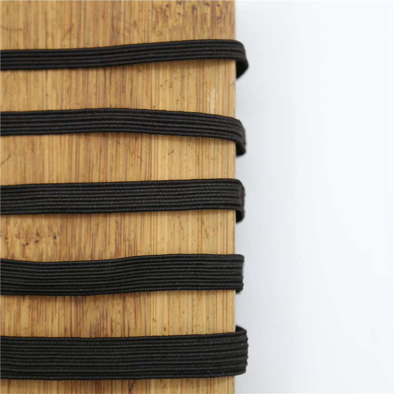 正发加厚细松紧带0.3-1.5cm走马带辅料高弹力黑白橡筋宽涤纶