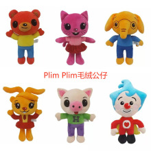 跨境新品Plim Plim毛绒玩偶魔术师小丑公仔启蒙教育玩偶儿童礼物