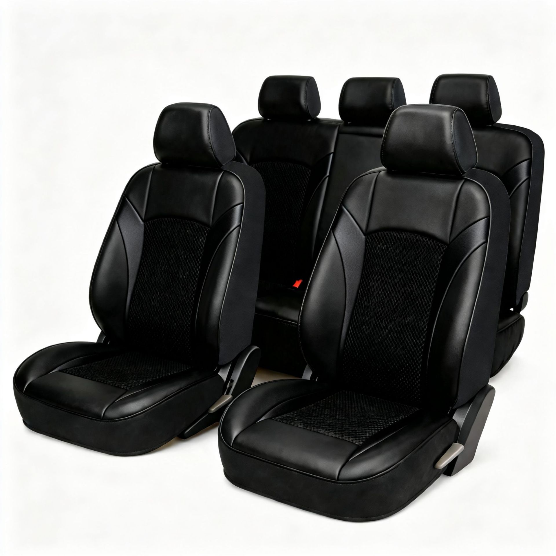 New cross-border car seat cushion, single-person car seat cushion, leather breathable cushion, European and Middle Eastern car seat cushion
