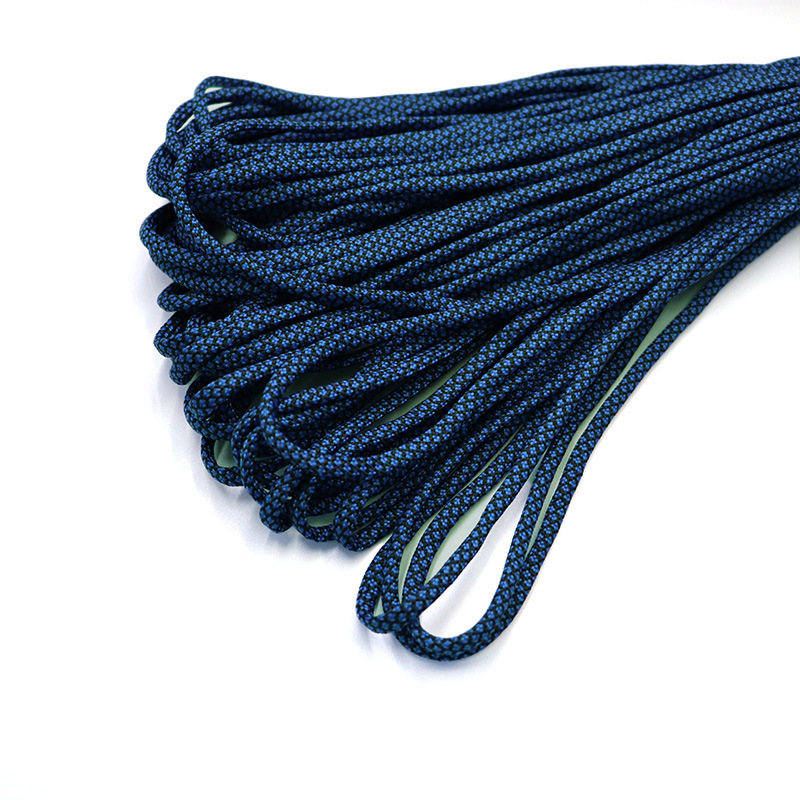 7-Core 4mm cuerda de paraguas al aire libre multifuncional montañismo paracaidista cuerda de tracción escapar equipo de salvamento cuerda de seguridad 31 m cuerda de paraguas