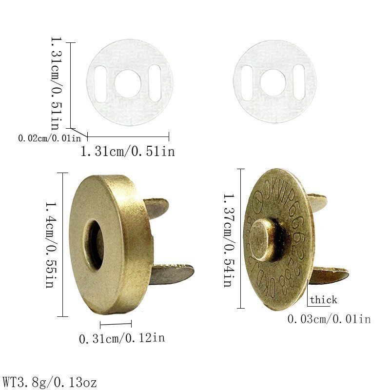 メーカー直供梅型磁石ボタン手縫い式梅の磁気ボタンボタン10mm 14mm 18mmボタン|undefined