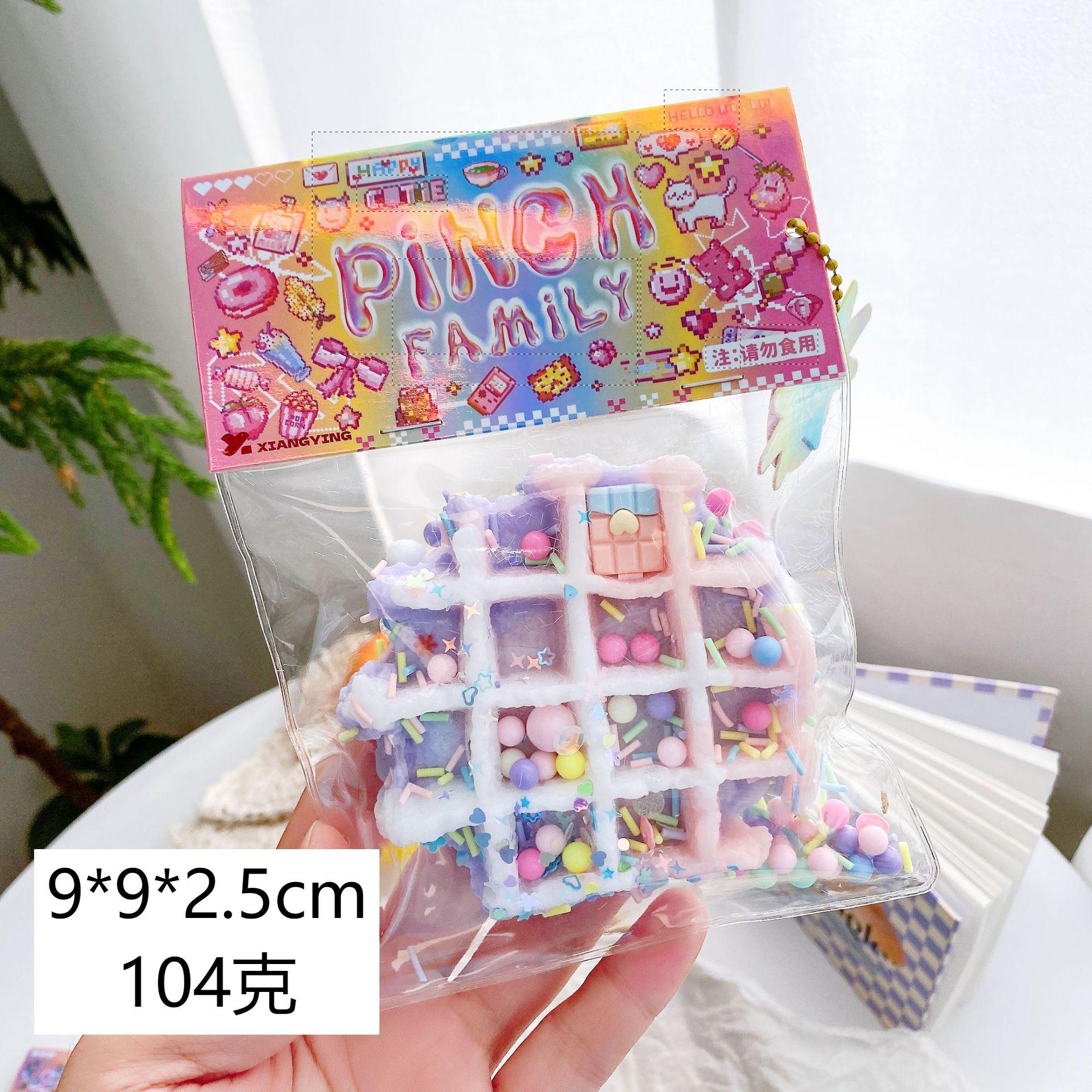 Juguete antiestrés suave tipo donut, un mágico juguete antiestrés suave.