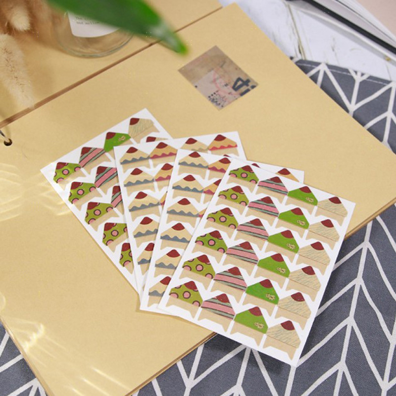 ����ͷ��Ƭ����KP����ճ��diy��Ƭװ�γ���ֱ����ϵ24öֽ�ʽ���