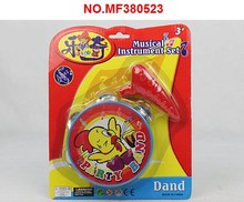 兒童樂器鼓拍+口哨吸塑庄MF380523