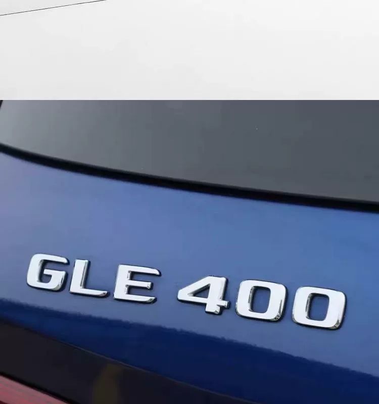 Mercedes-Benz GLE320 GLE350 GLE400 GLE450 GLE500 GLE550 car emblem, lettering, and rear badge