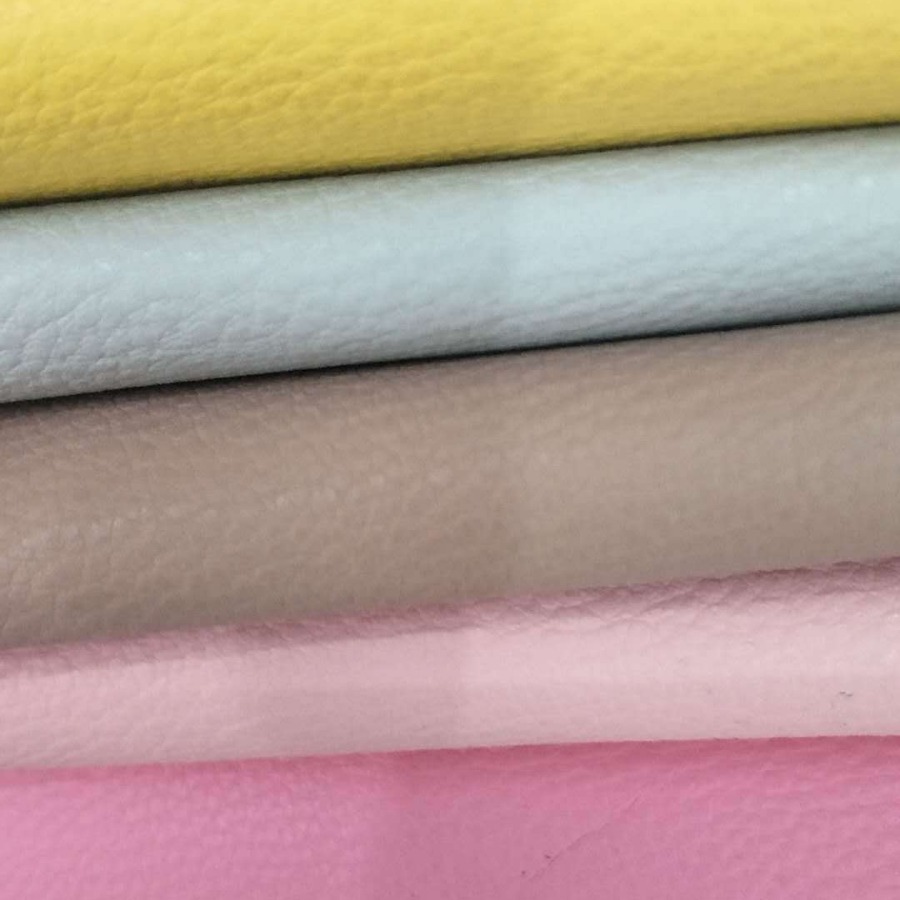 新欧标新荔枝纹PVC人造革酒盒文具箱包包装家居沙发皮革哑光