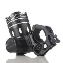 Bicycle T6 Front Light Aluminum Night Ride Light USB Charging Telescopic Zoom 360 Degree Rotatable Outdoor Cycling Light