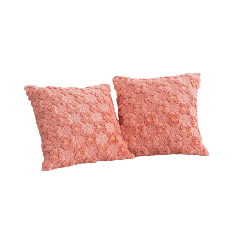 Summer pillow, pillowcase, sofa for home use, flowered
