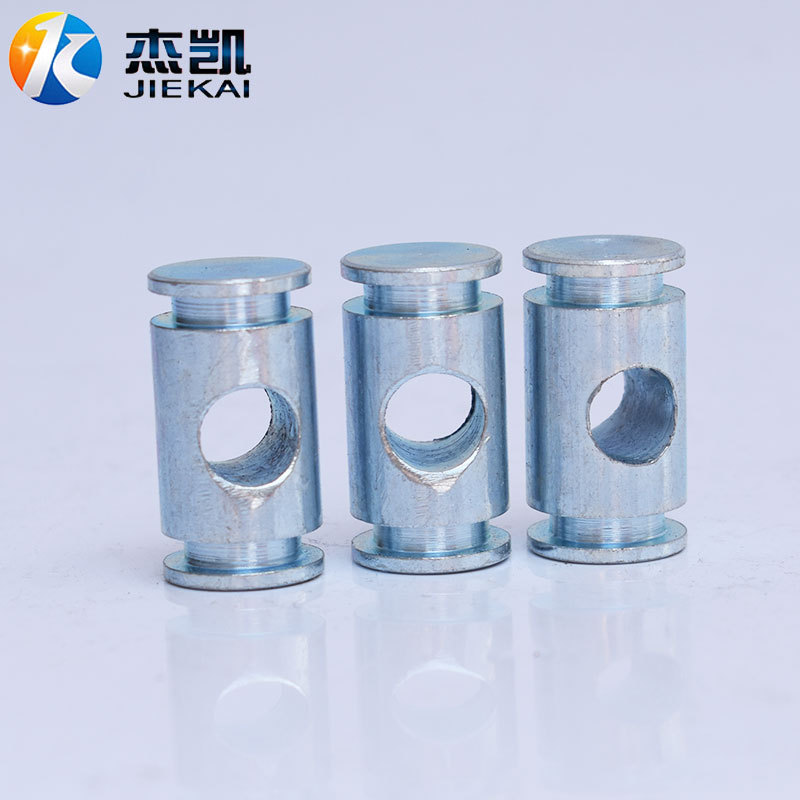 镀锌圆柱配件Q235非标A3中空螺柱光圆台阶螺杆了14*27