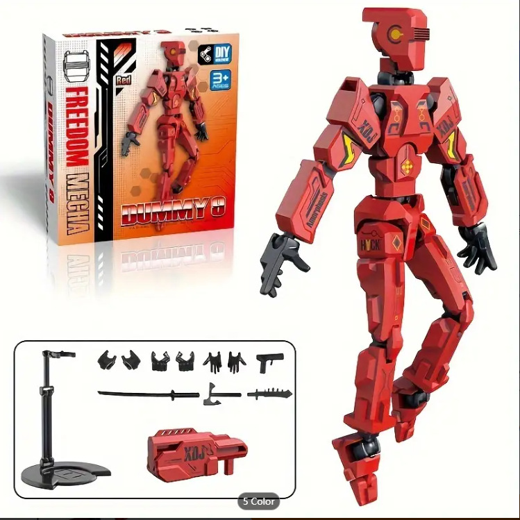 Dummy Trend Lucky 13 Muñecas Impresión 3D Artefacto Descompresado Articulaciones Humano Mayorista Creativo Juguetes Ensamblaje Decoración