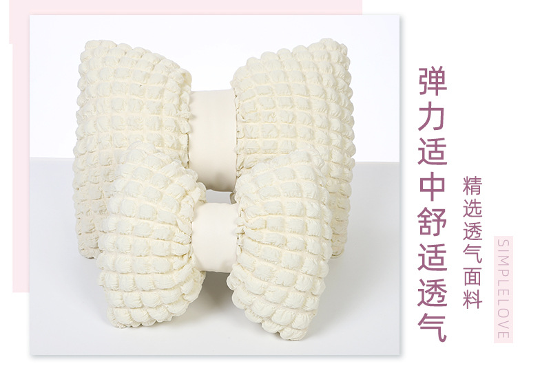 Car Headrest Neck Pillow Lumbar Pouffe Car Seat Breathable Comfortable Pillow Internet Celebrity Car Interior Supplies
