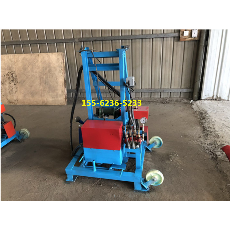 轻便折叠式家用打井钻机 小型回转式钻井设备 便捷式农村钻井机