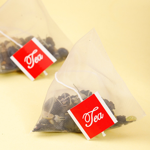 Wuhei Tea Volume Edition Black Beans, Black Rice, Mulberry, Black Sesame, Black Wolfberry Combination Scented Tea Triangular Pack Healthy Tea Wholesale