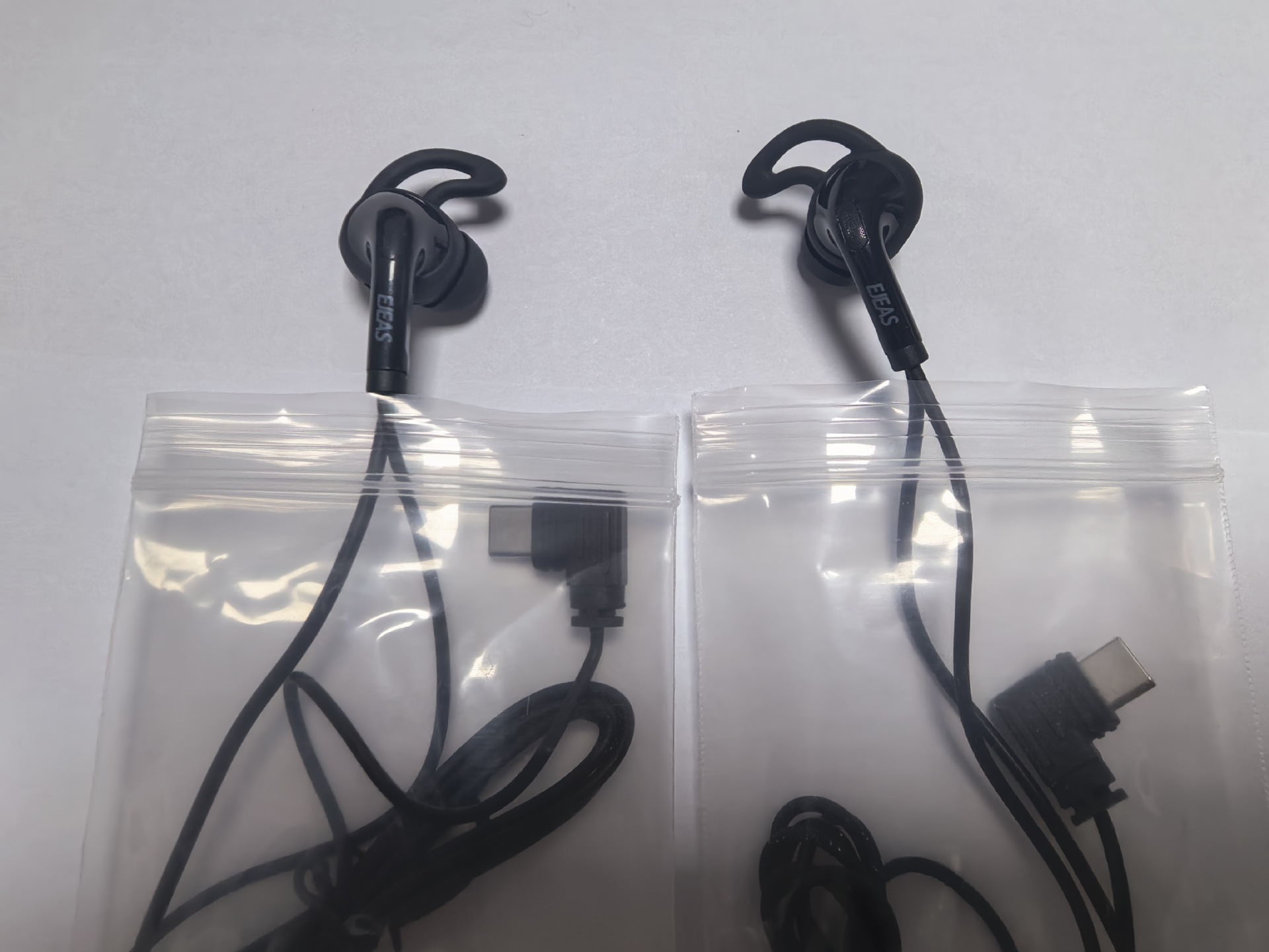 Ejeas Original Dedicated V6C/V4C Football Referee Intercom Headset Typec Referee In-Ear Left/Right Earphones