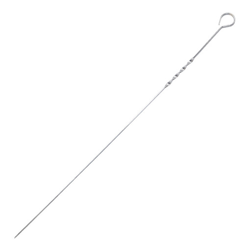 Amazon Zibo BBQ skewers BBQ tool barbecue needle 9-word flat skewers barbecue skewers stainless steel square flat skewers
