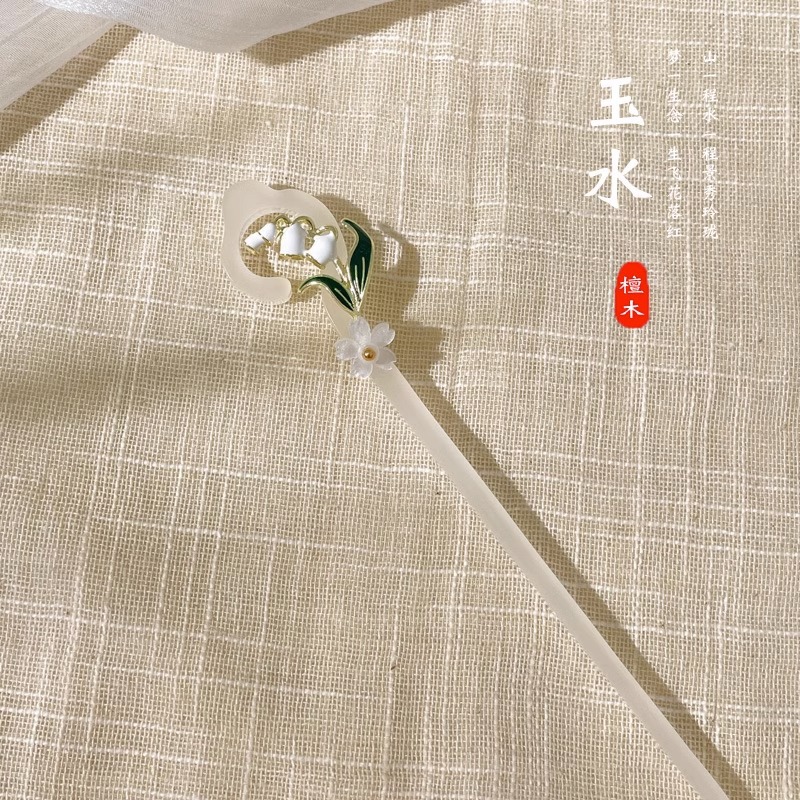 Horquilla horquilla de jade simple palillos modernos estilo antiguo de las mujeres de alto grado nuevo cheongsam chino diario rizador de pelo para niños tocado