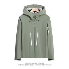 鳥の同じタイプのsvアルファベータ屋外突撃服シームレスゴム防水防風レジャースポーツジャケット