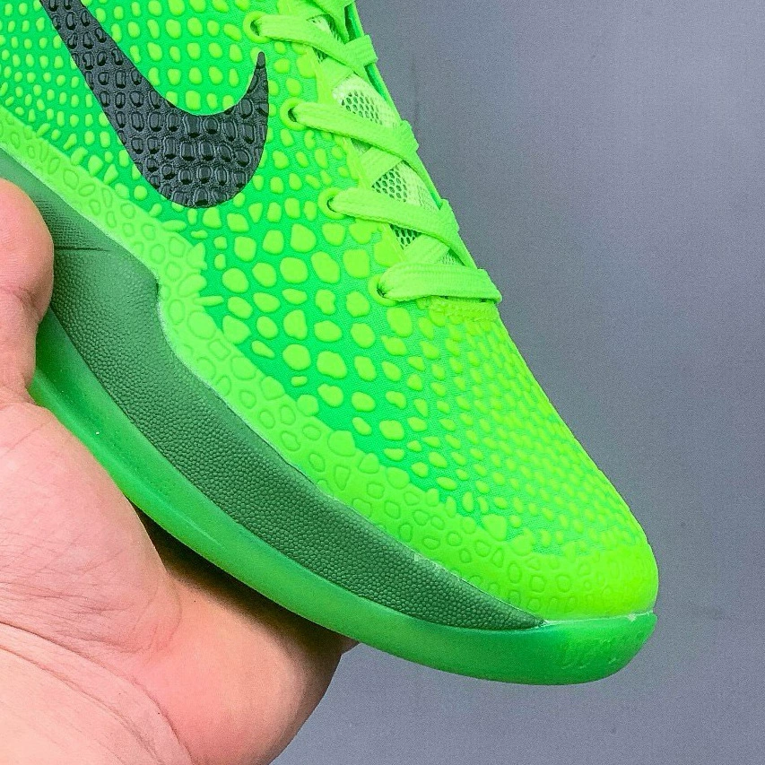 Путиан Kobe zk6 мужские баскетбольные кроссовки, обратный зелёный преступник? playoff баскетбол, мужские практичные спортивные кроссовки, износостойкие и дышащие