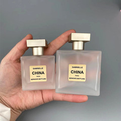 F083A 香水詰め替えボトル 25ML ポータブル高級ガラス交換旅行化粧品大容量プッシュ式