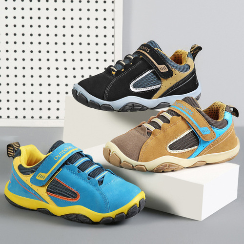 Anti-collision Baotou children's shoes  Korean version casual outdoor children's sports shoes wholesale brand cross-border children's shoes functional shoes
