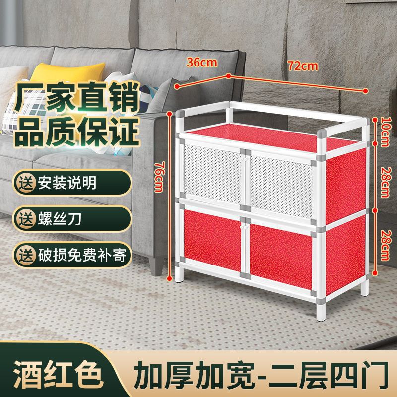 Alquiler de la sala de comedor, armario de comedor, armario de cocina inoxidable, armario de montaje simple, armario de almacenamiento, cubiertos, fábrica de armario de almacenamiento