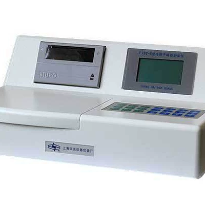 Диапазон измерения F732-V ртутного измерительного измерения холодного атомного поглощения: 0-10,0 мкг/л