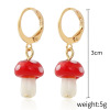 Earrings, jewelry from pearl, set, European style, simple and elegant design