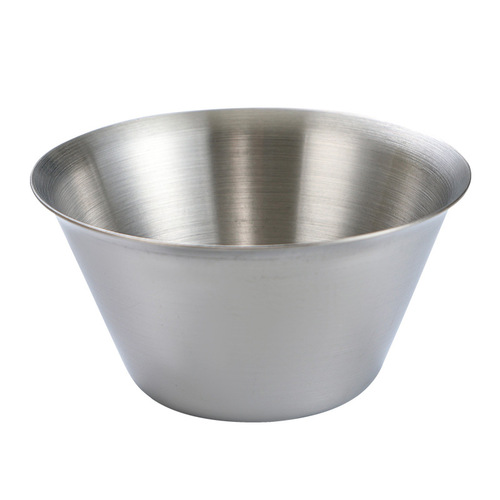 304 Korean stainless steel ketchup sauce cup commercial western steak sauce cup creative juice cup golden flavor saucer