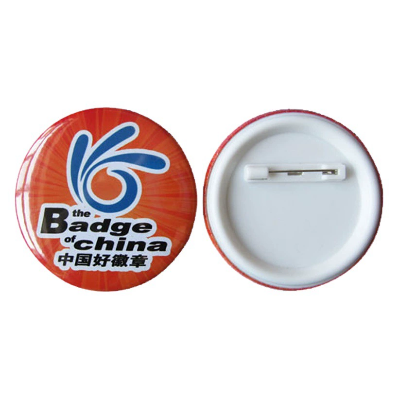 Жесть значок пустой Материал одиночная линия пружинный значок расходные материалы Yum двойная вспышка DIY аксессуары круглая брошь