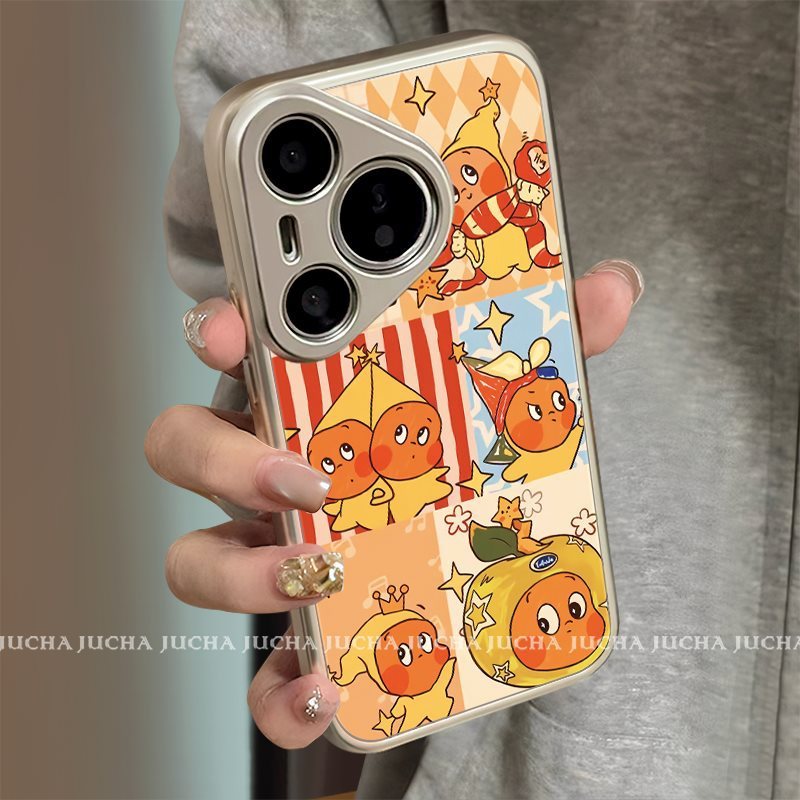 适用华为pura80手机壳高级感全包pura70pro防摔手机壳玩耍星星人|undefined