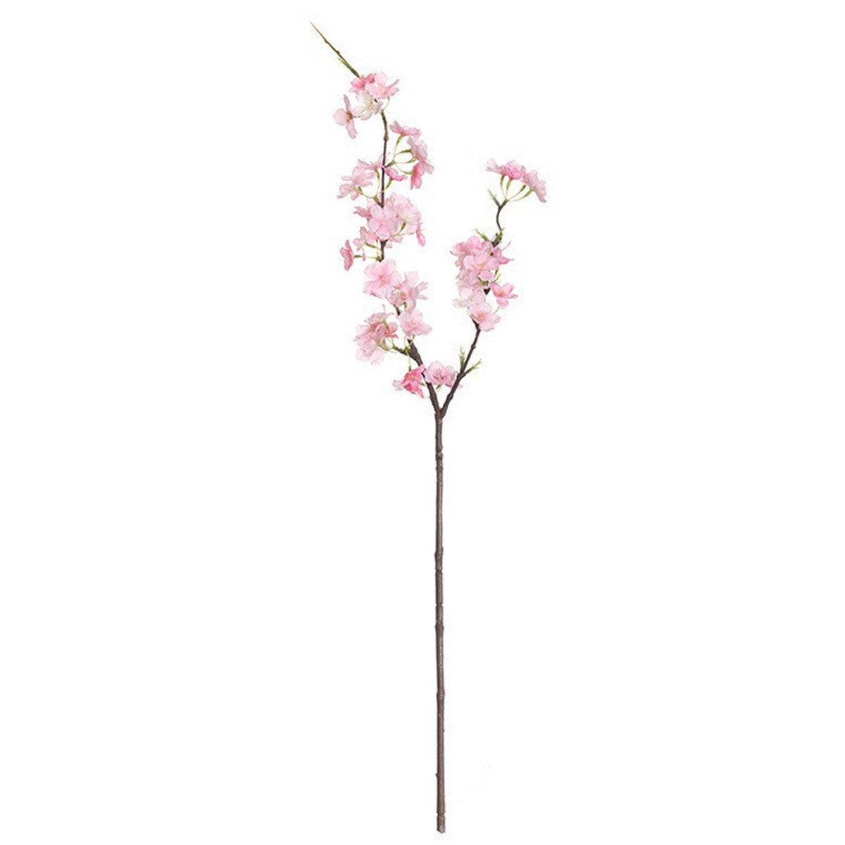 Flor artificial, rama de cerezo, 4 ramas, decoración de mesa de comedor de flores de seda, decoración de bodas, techo de hotel, arcos, accesorios, flores falsas al por mayor