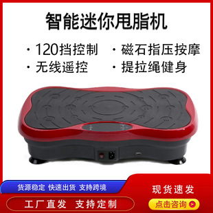 Family multifunctional mini shaking machine, sluggish lighter lazy fitness artifact standing body shaping machine